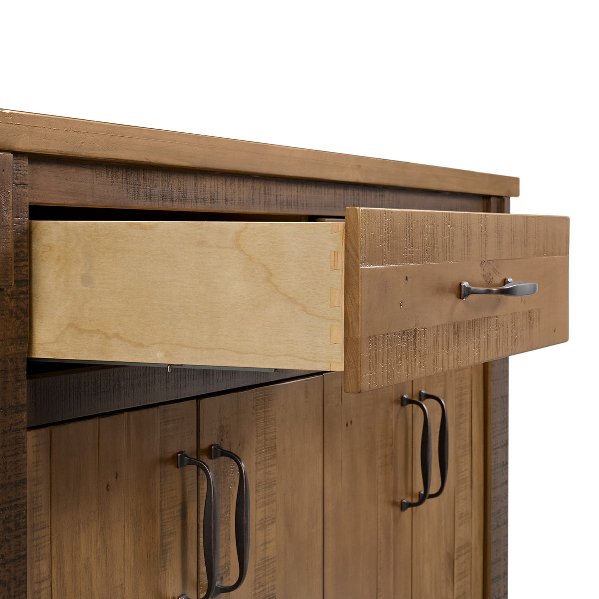 Telluride 54"W x 36"H Modern Farmhouse Sideboard in Vintage Pine