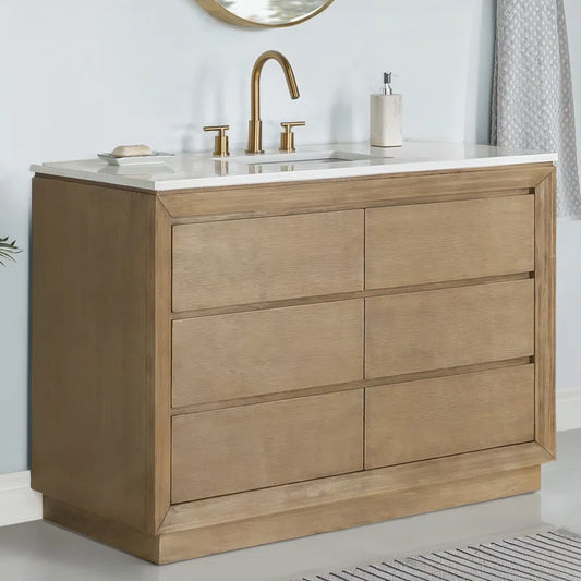 Jasper 48" Single Bathroom Vanity with Vanity Top