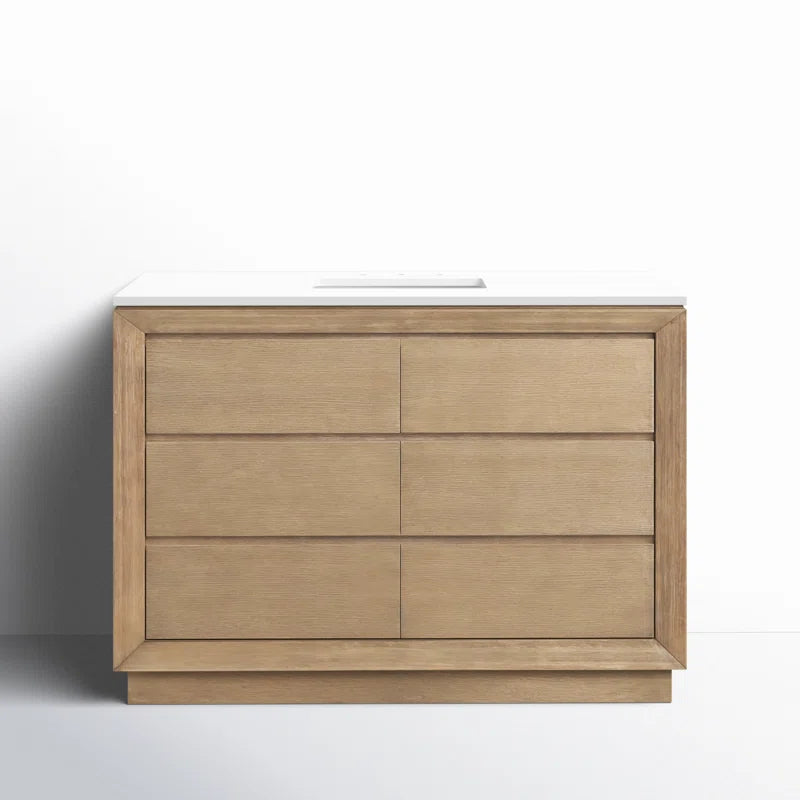 Jasper 48" Single Bathroom Vanity with Vanity Top