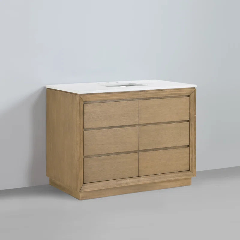 Jasper 48" Single Bathroom Vanity with Vanity Top