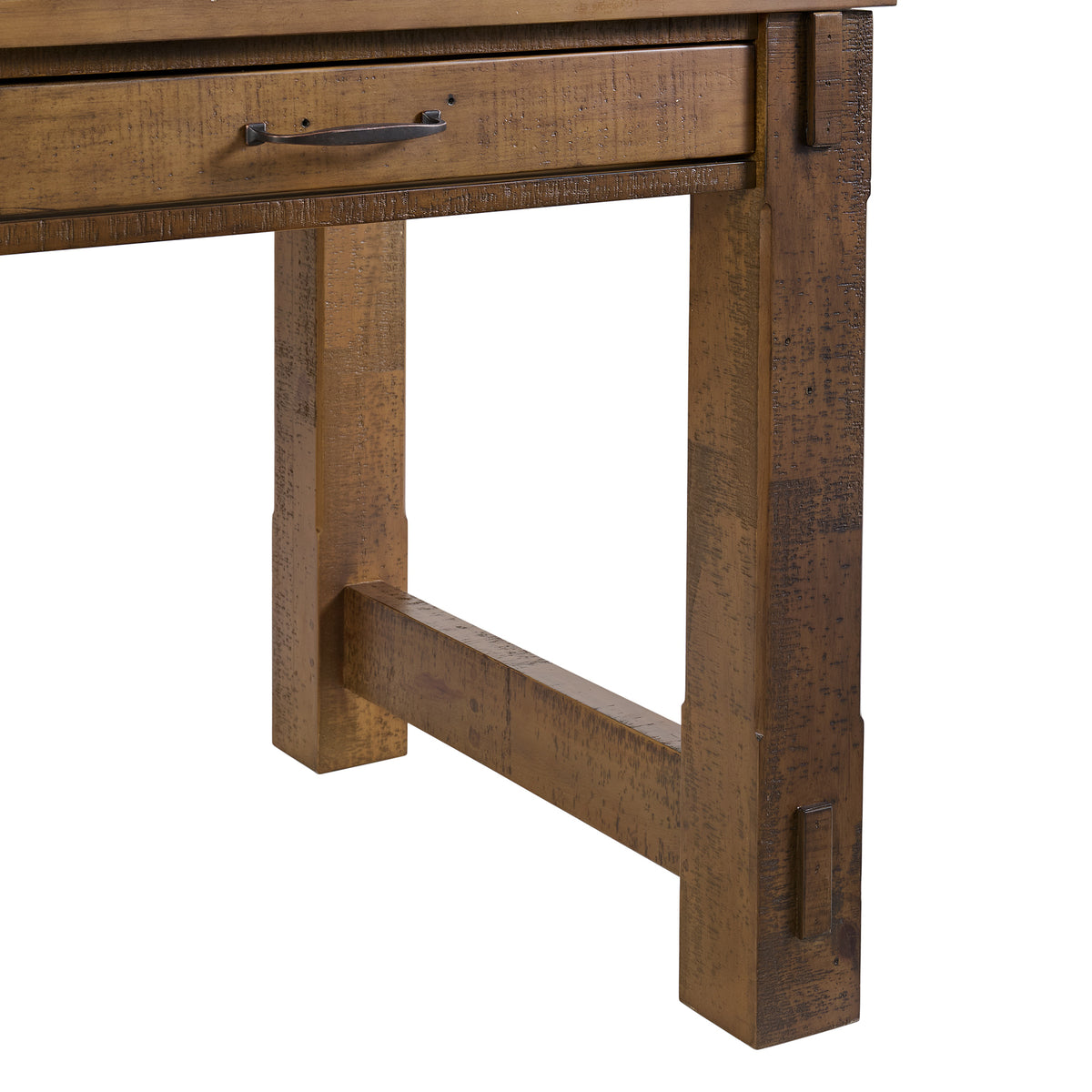 Telluride 60" x 30" Modern Farmhouse Home Office Desk in Vintage Pine