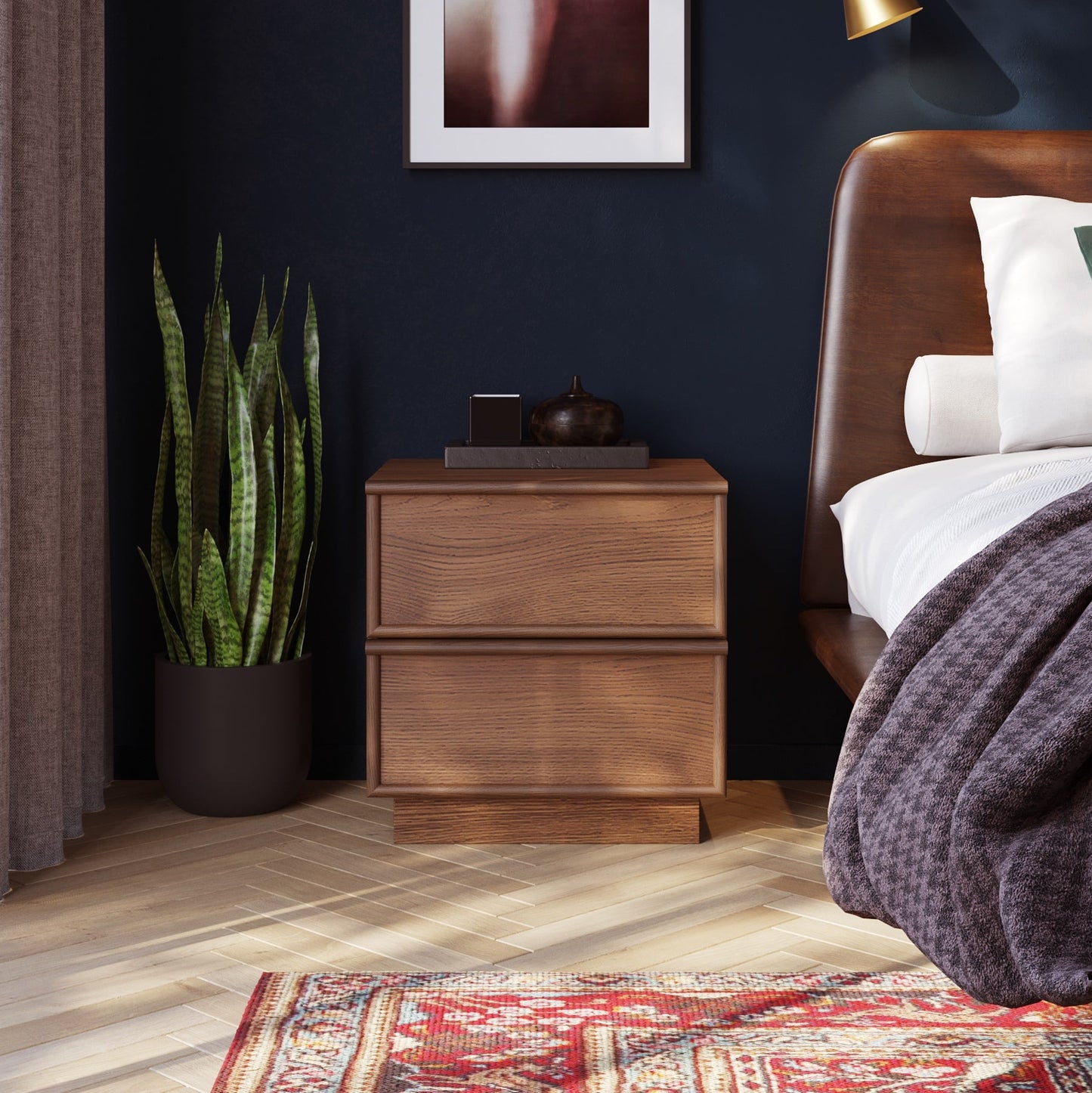 Cooper Walnut Nightstand