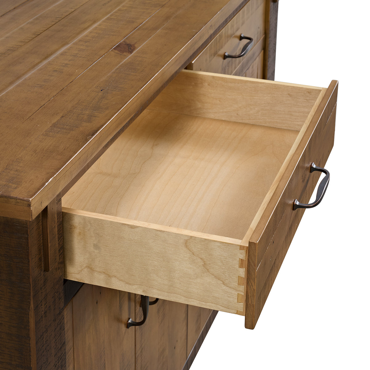 Telluride 54"W x 36"H Modern Farmhouse Sideboard in Vintage Pine