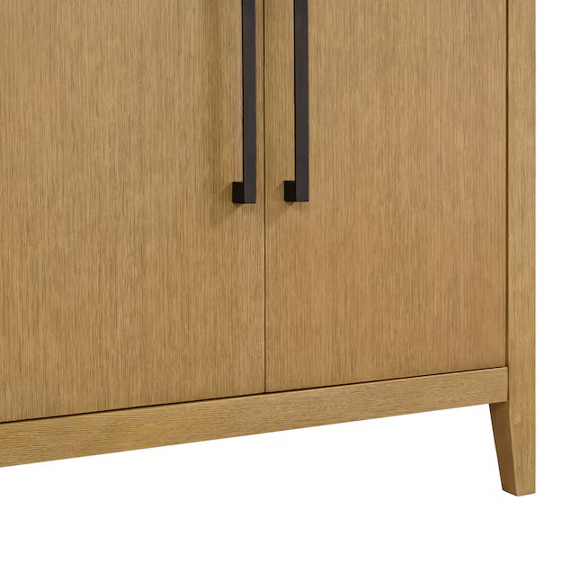 Bergen 72" Double Bathroom Vanity with White Statuario Quartz Top