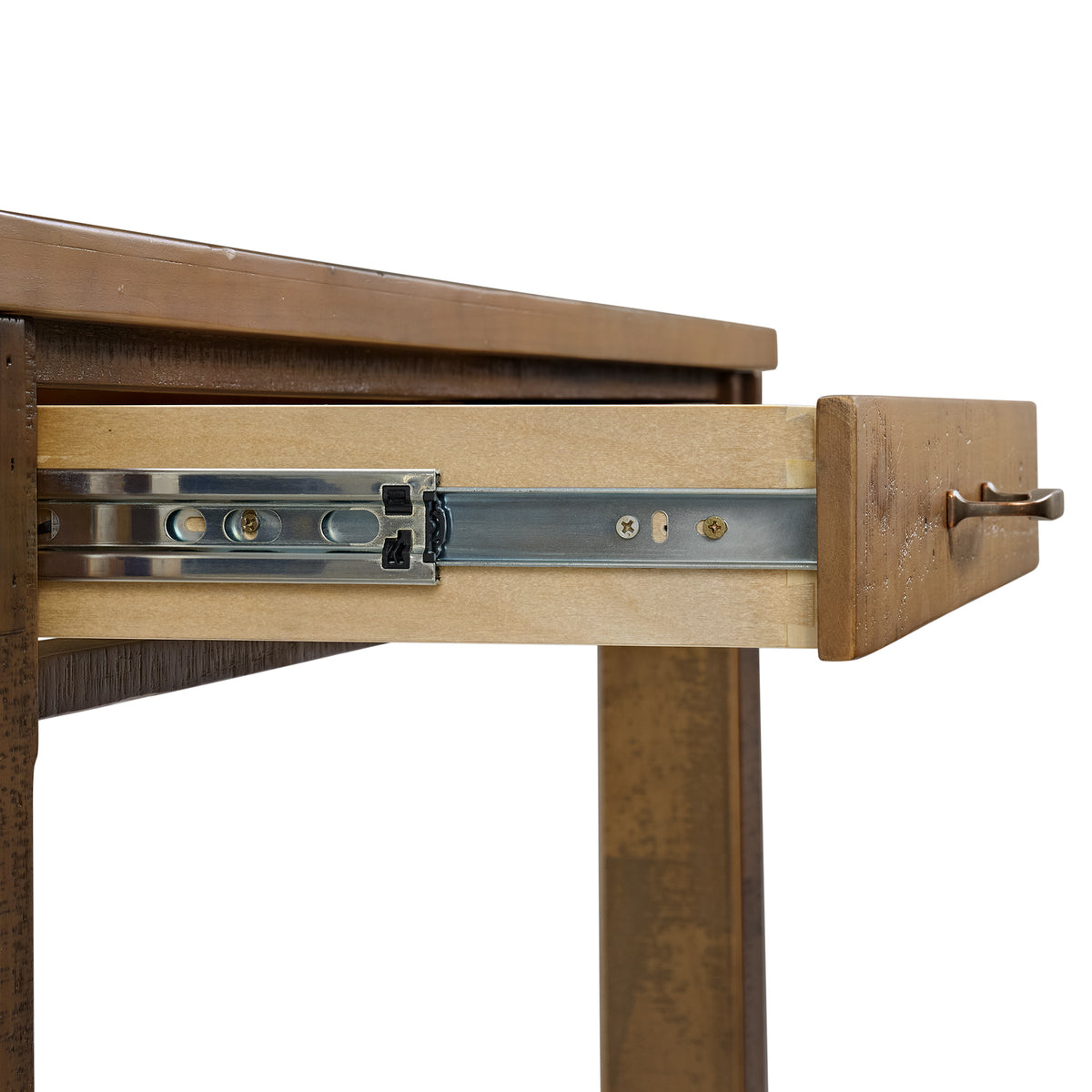 Telluride 60" x 30" Modern Farmhouse Home Office Desk in Vintage Pine