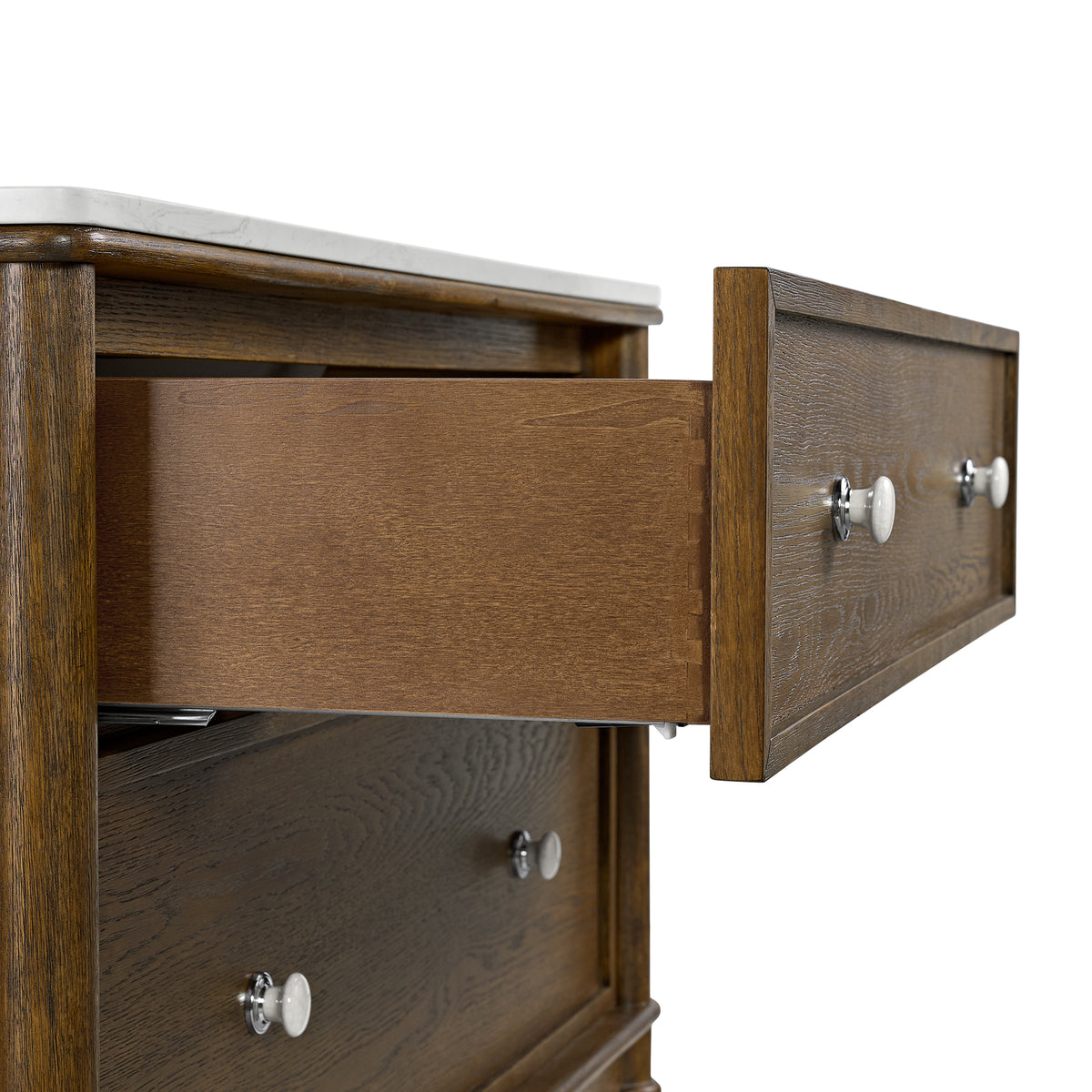 Juliette 48"W x 22"D Single Sink Bathroom Vanity with Cultured Marble Top
