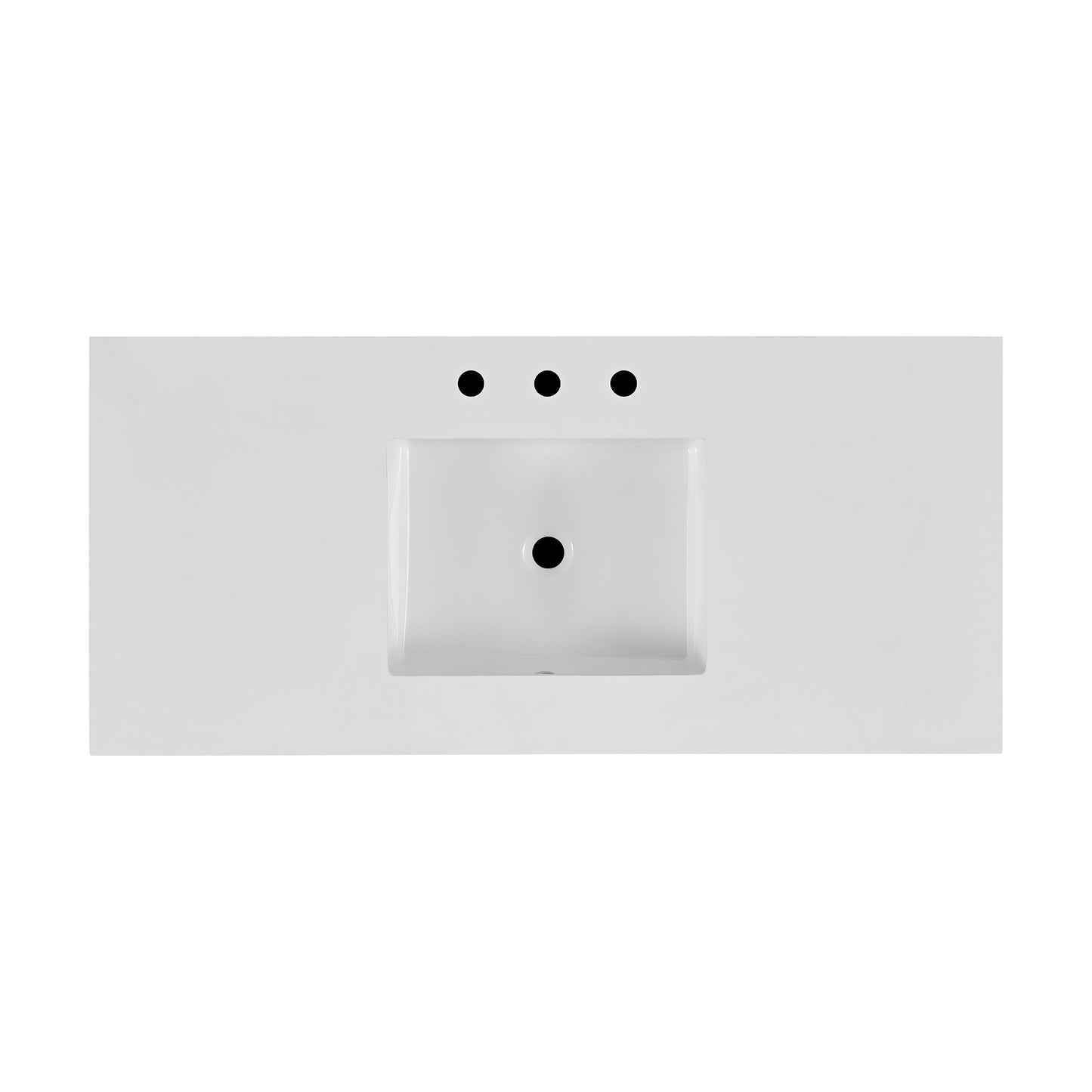 Cooper 48" Single Sink Bathroom Vanity in Natural Walnut with Quartz Top