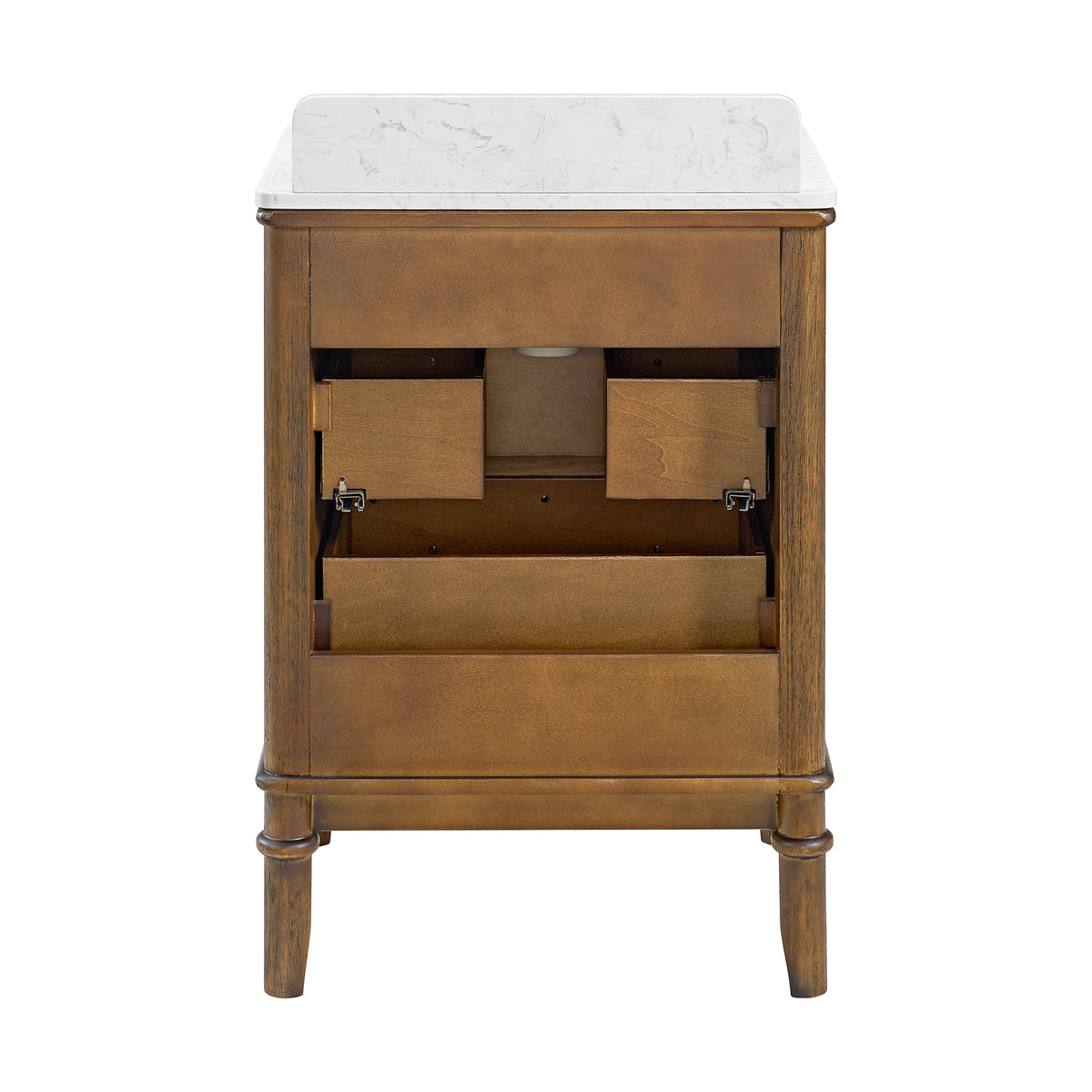 Juliette 24"W x 20"D Single Sink Bathroom Vanity with Cultured Marble Top