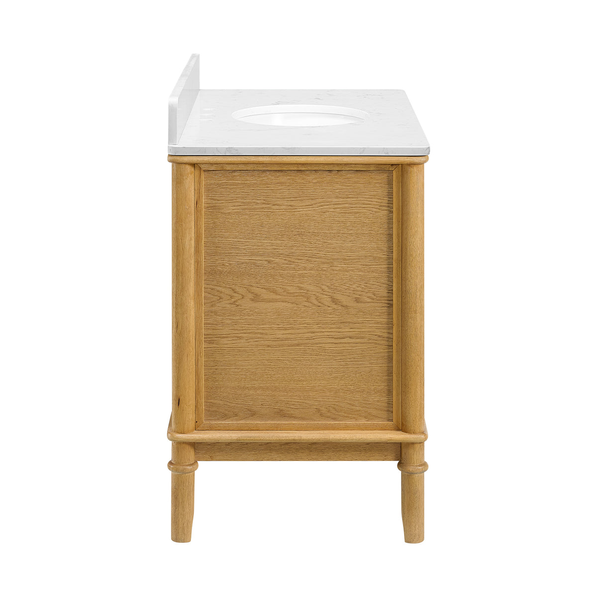 Juliette 42"W x 22"D Single Sink Bathroom Vanity with Cultured Marble Top