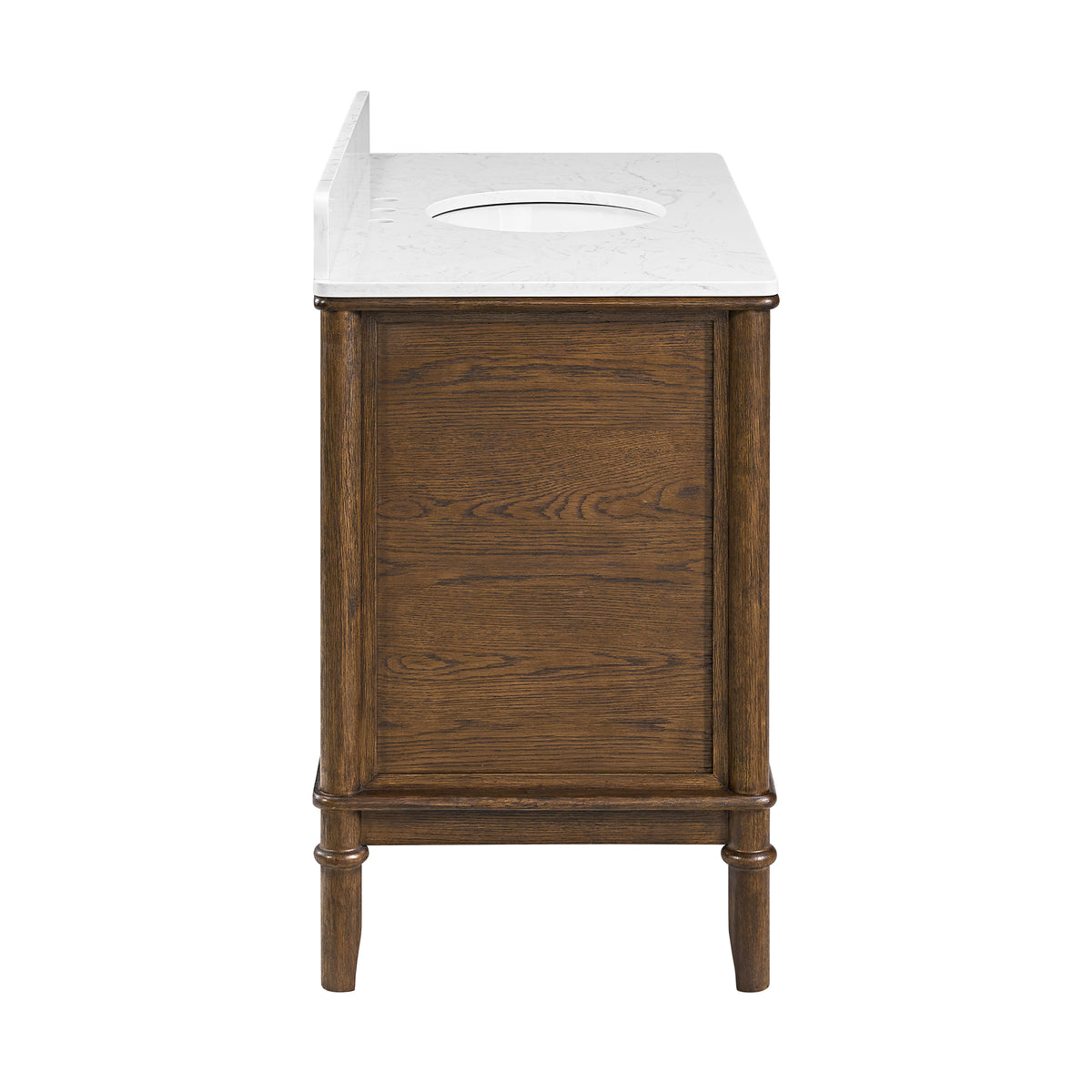 Juliette 48"W x 22"D Single Sink Bathroom Vanity with Cultured Marble Top