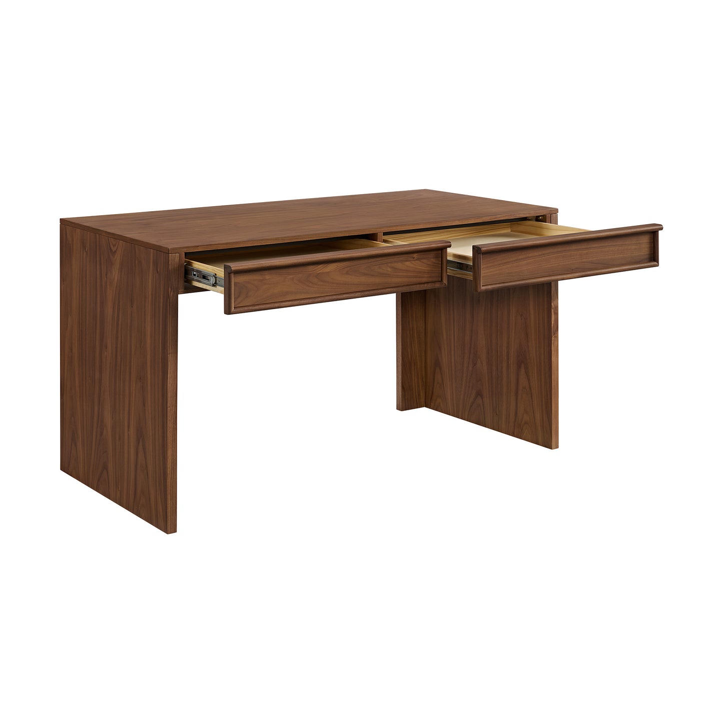 Cooper 55" Natural Walnut Writing Desk