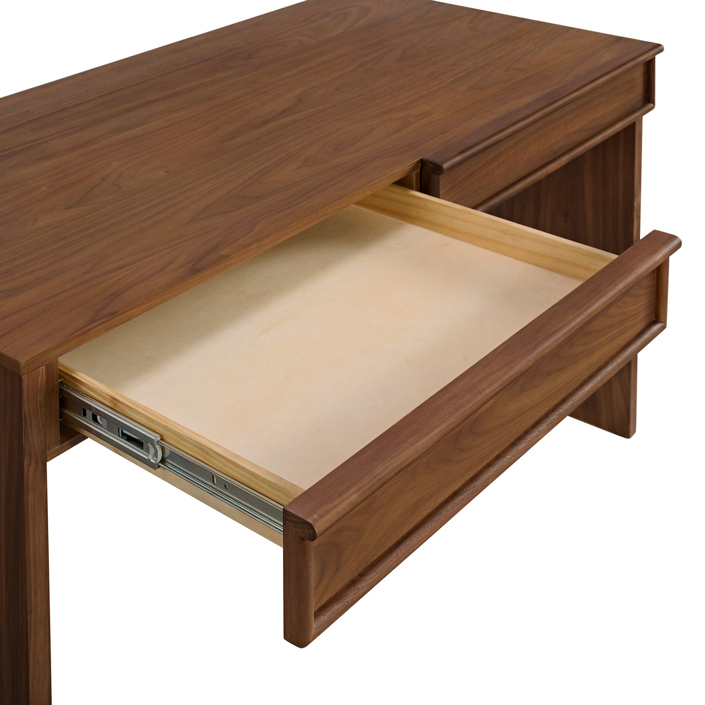 Cooper 55" Natural Walnut Writing Desk