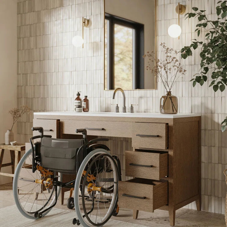 Bergen ADA 60" Compliant Single Vanity