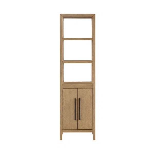 Bergen 72" H Linen Cabinet in Wire Brushed Oak