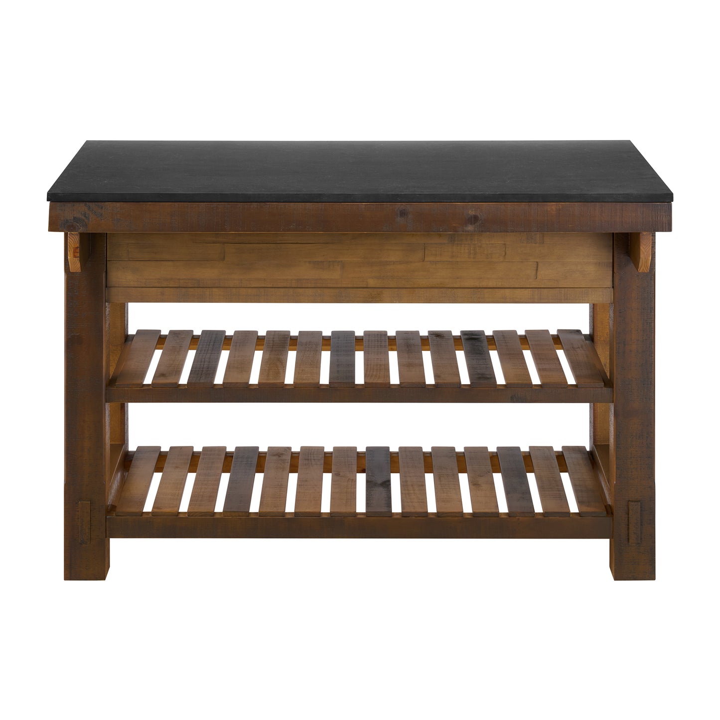 Bromley 54" Kitchen Island | Quartz Countertop