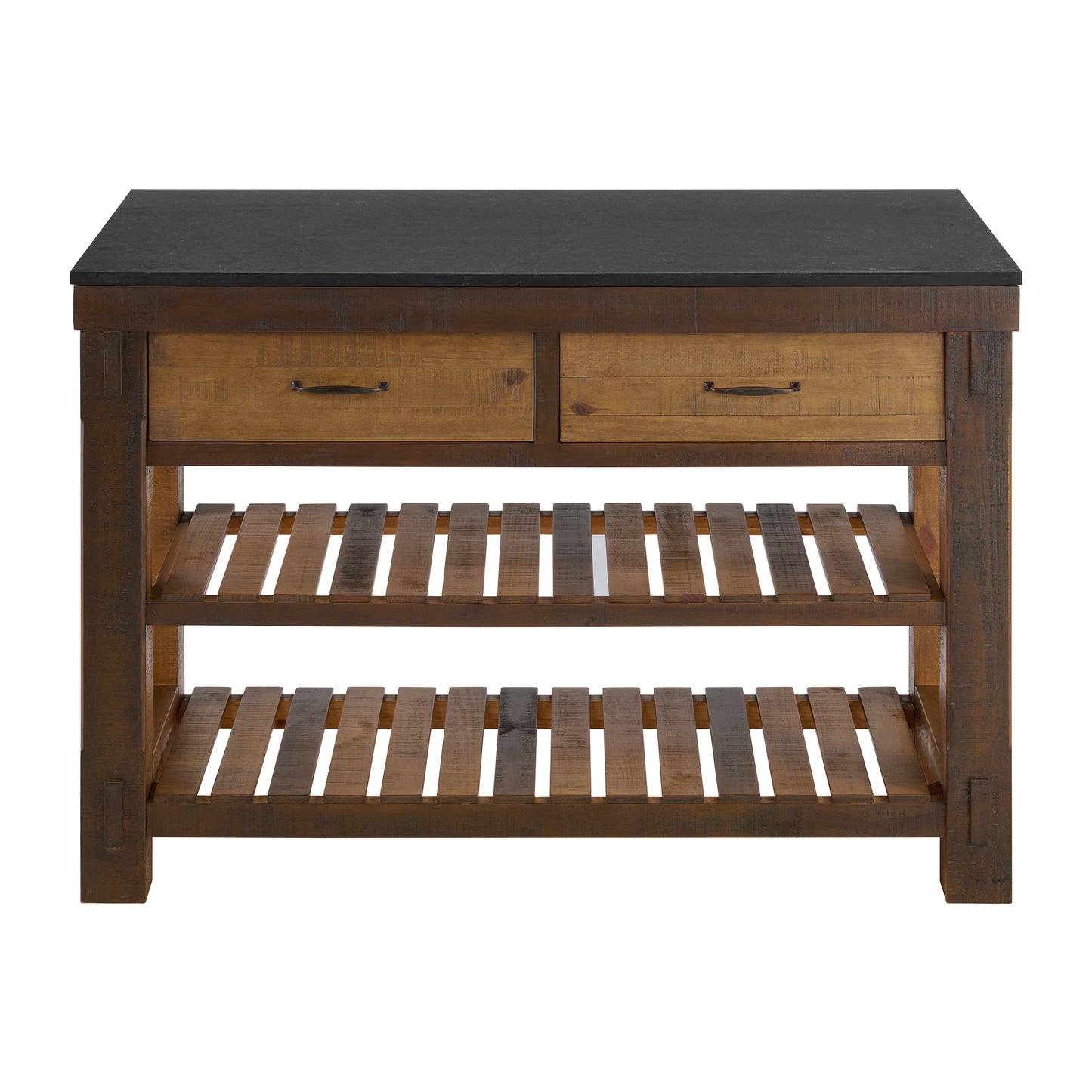 Bromley 54" Kitchen Island | Quartz Countertop