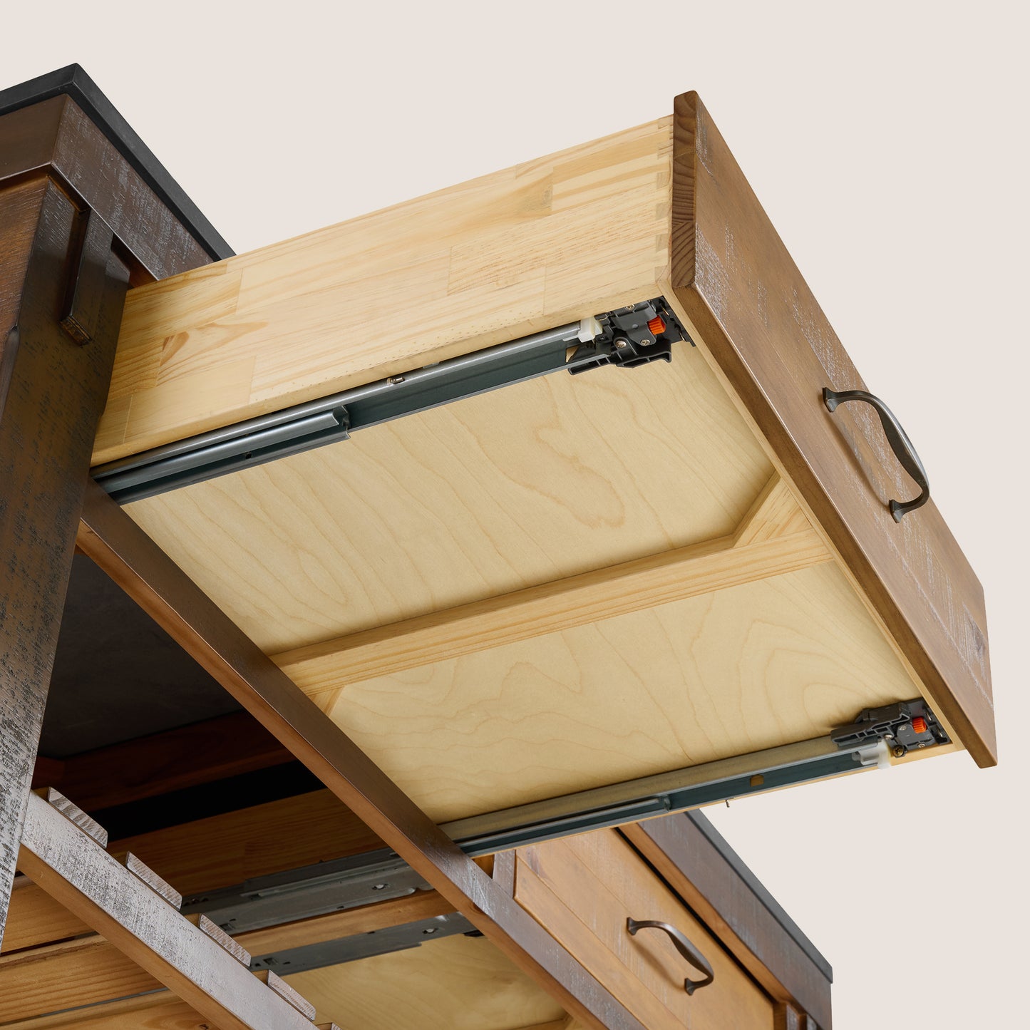 Bromley 54" Kitchen Island | Quartz Countertop