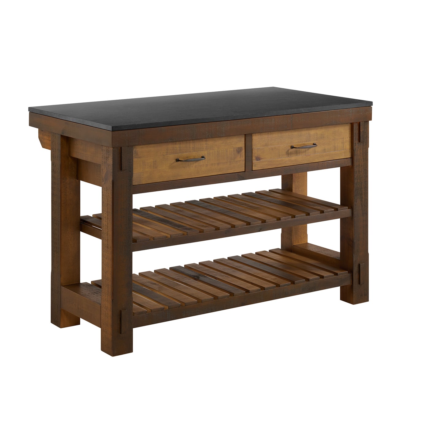 Bromley 54" Kitchen Island | Quartz Countertop