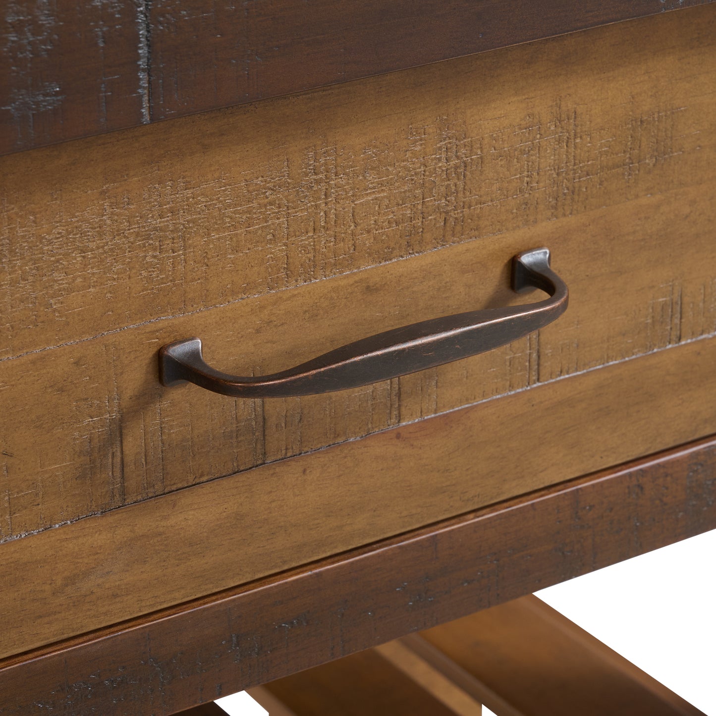 Bromley 54" Kitchen Island | Quartz Countertop