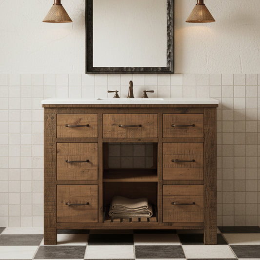 Banff 42" Width Double Bathroom Vanity