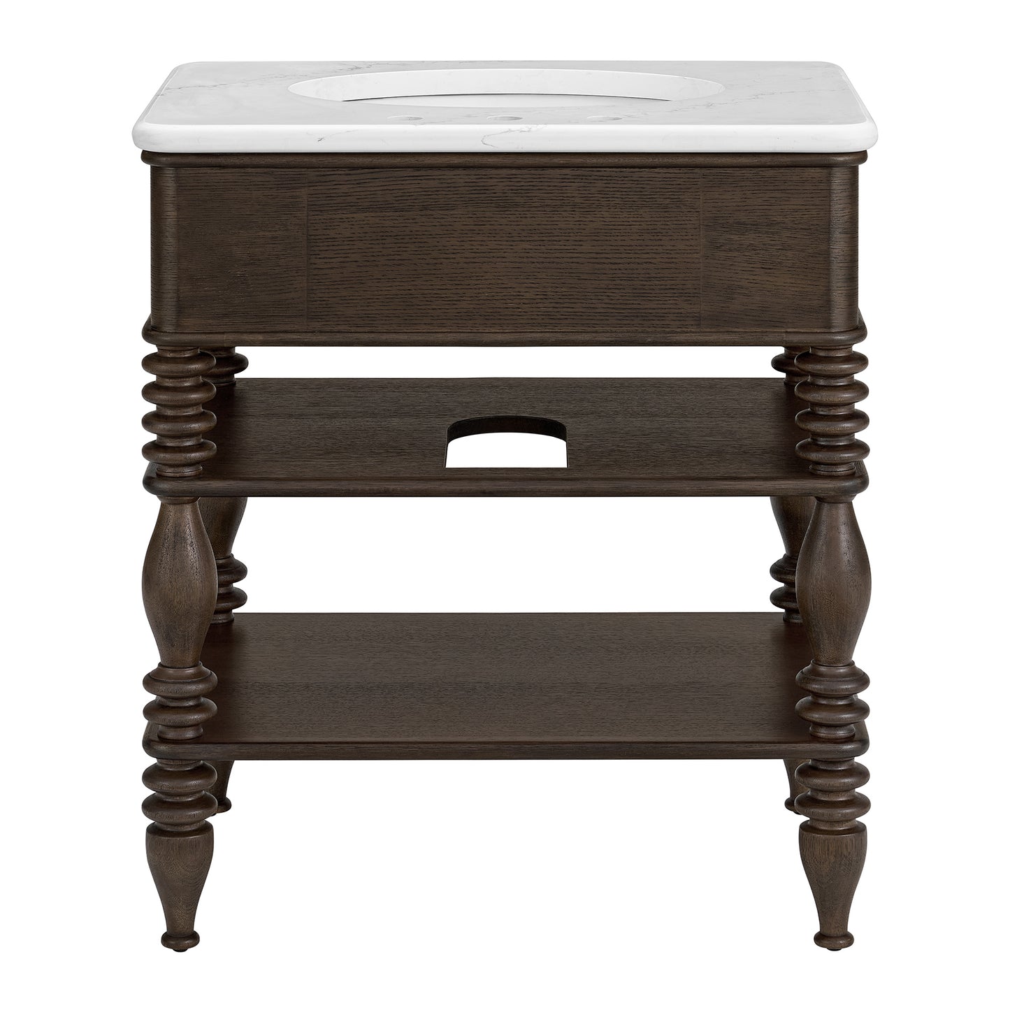 Chantilly 30" Single Sink Bathroom Vanity | Statuario Quartz Countertop (Copy)