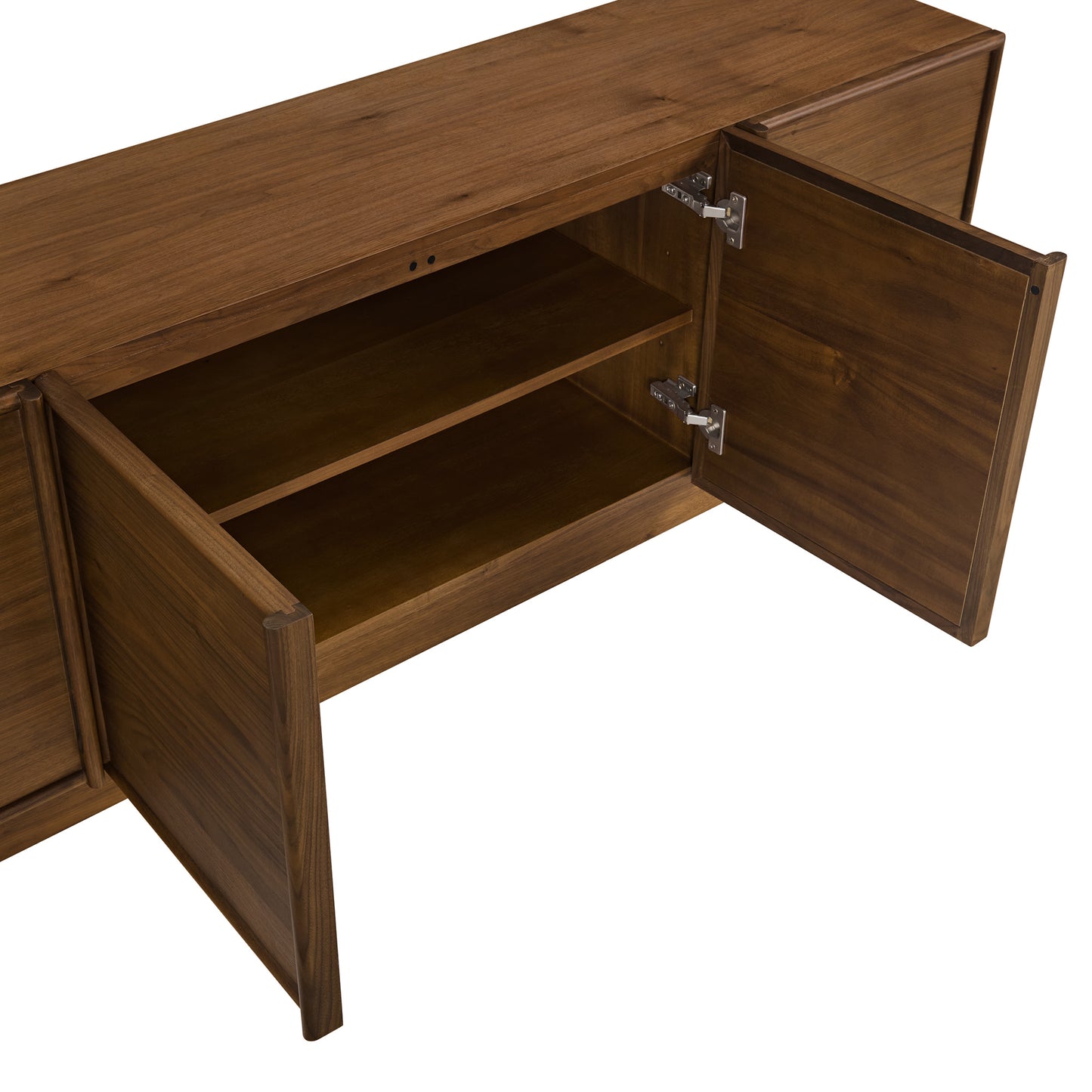 Cooper 70" Media Console in Natural Walnut