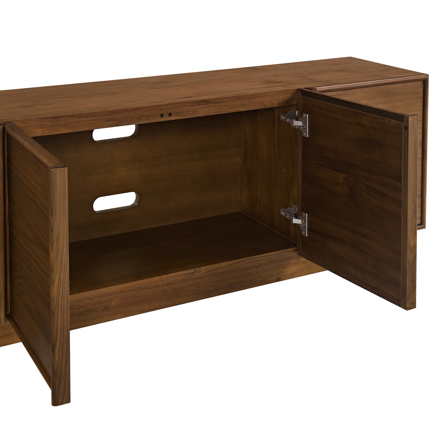 Cooper 70" Media Console in Natural Walnut
