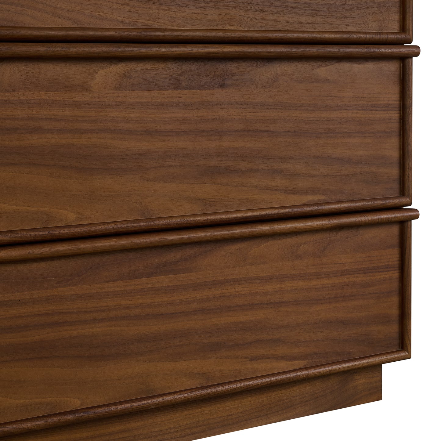 Cooper 36"  Five Drawer Tall Dresser in Natural Walnut