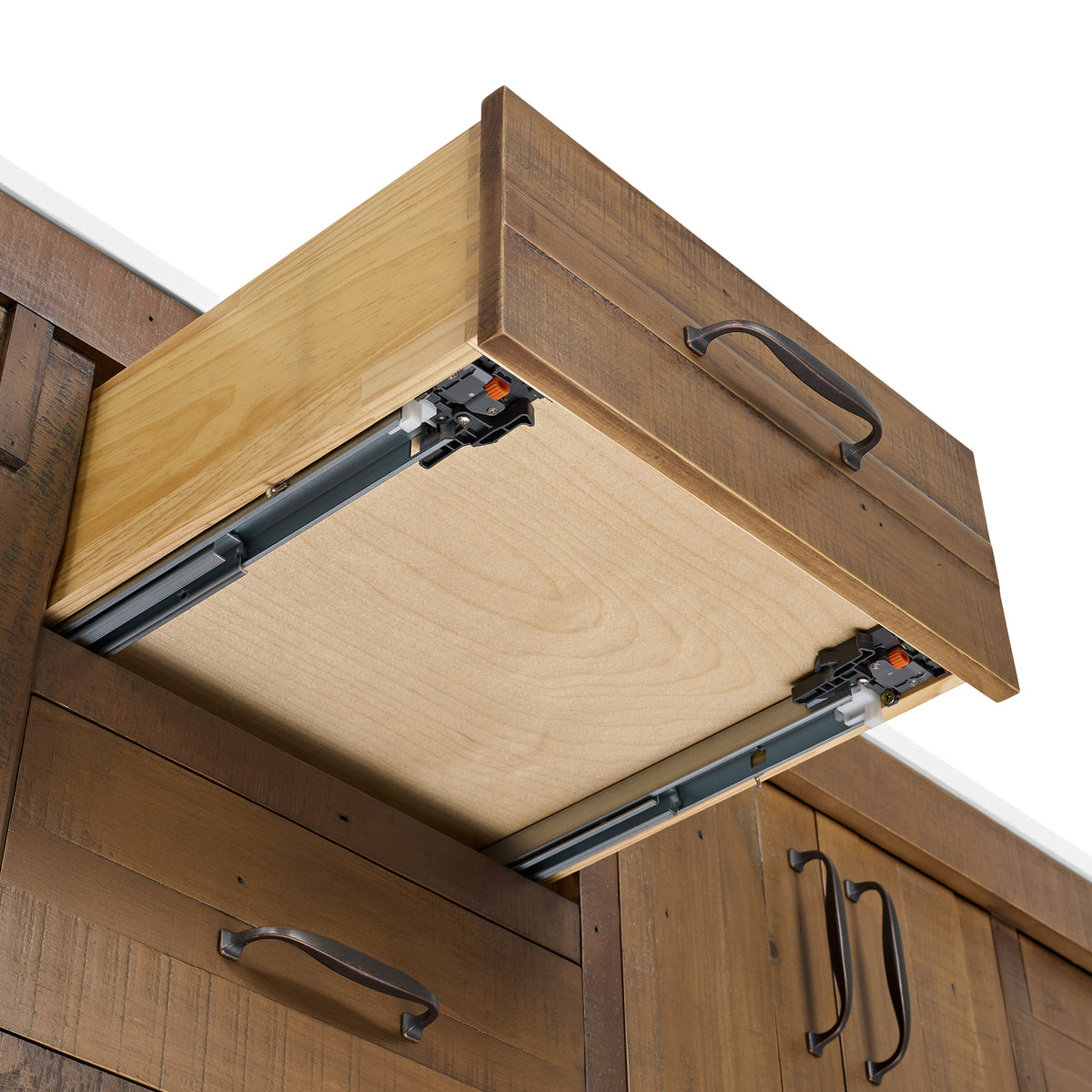 Telluride 48" Single Sink Bathroom Vanity | White Quartz Countertop