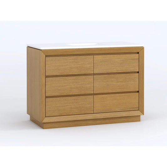 Jasper 42" Single Bathroom Vanity  with Quartz Top