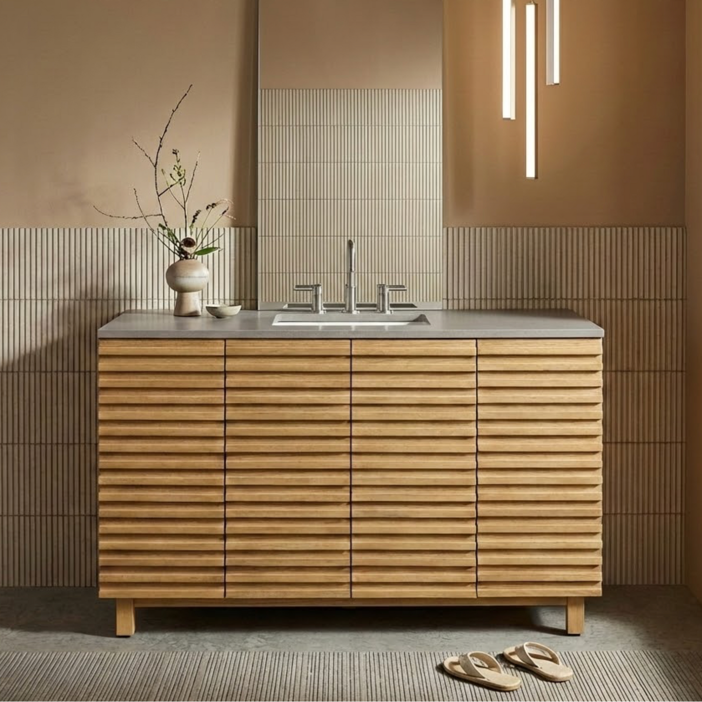Drammen 48" Width Single Bathroom Vanity