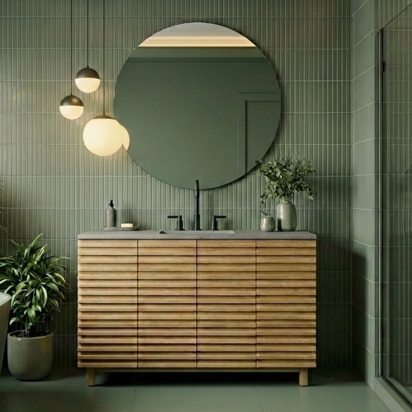 Drammen 48" Width Single Bathroom Vanity