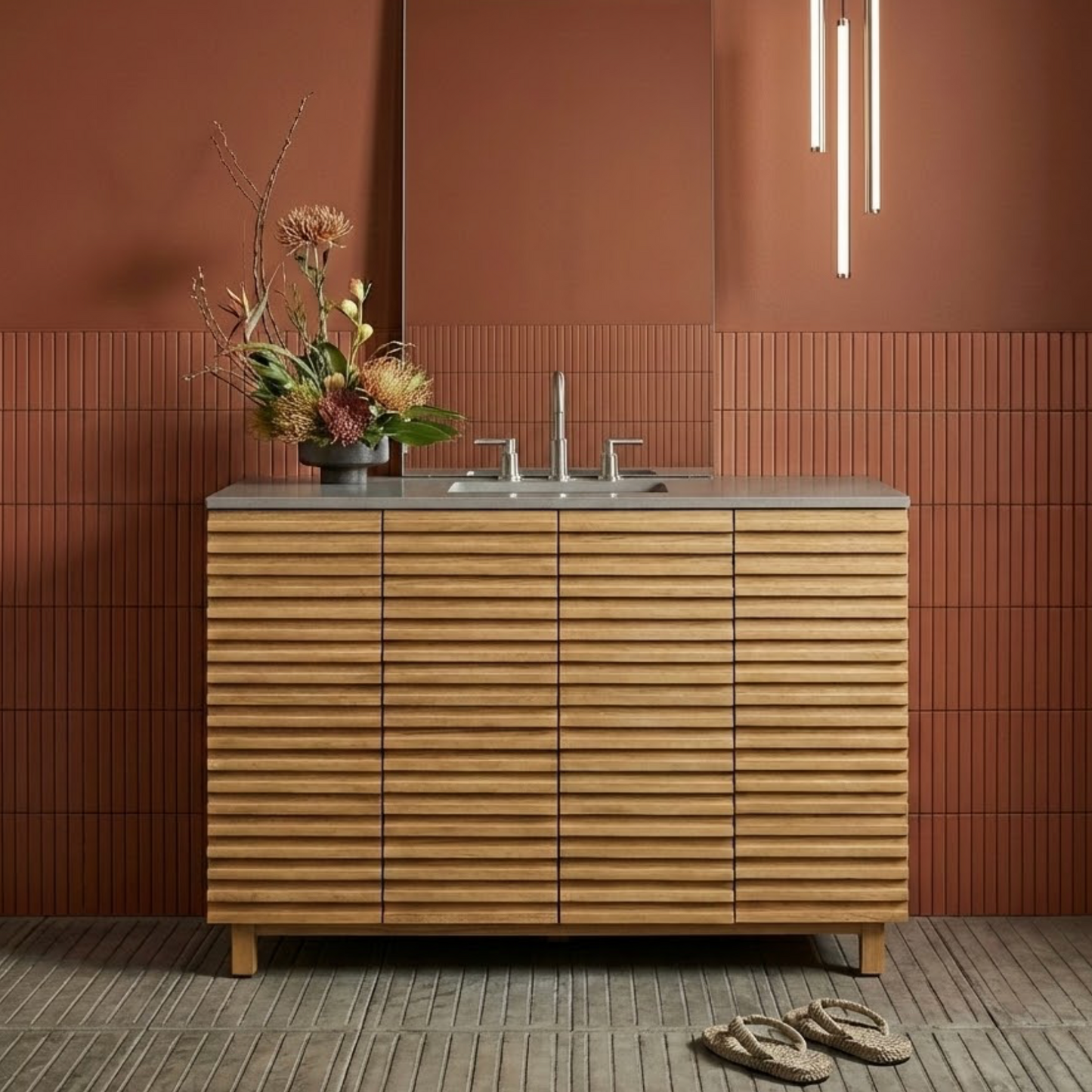 Drammen 48" Width Single Bathroom Vanity