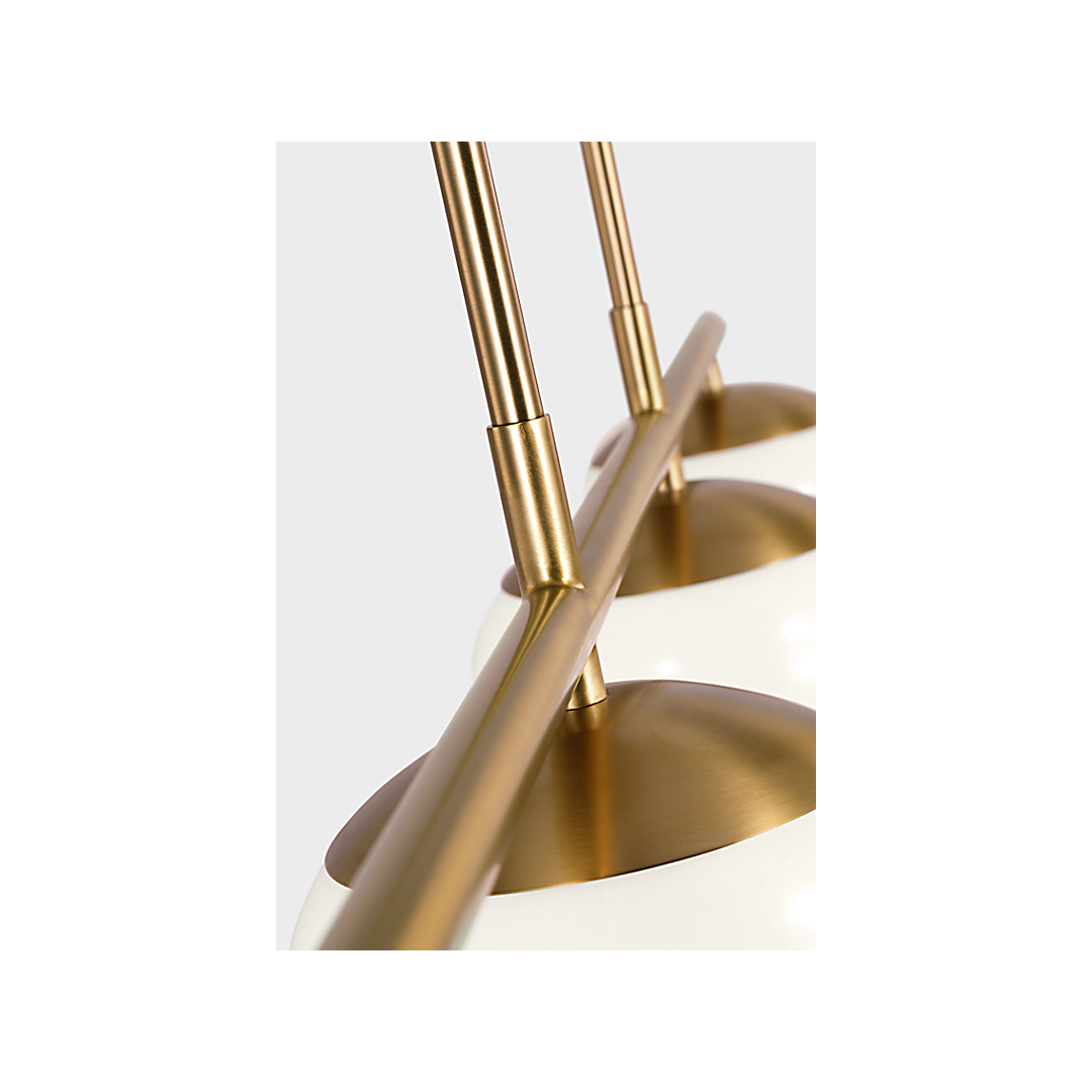 Lune Large Linear Chandelier