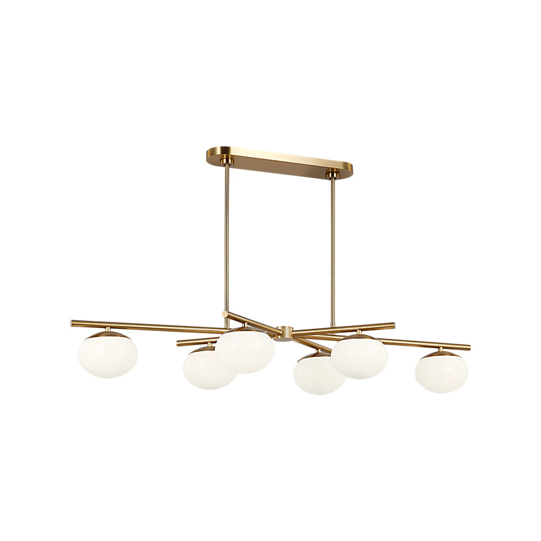Lune Large Linear Chandelier