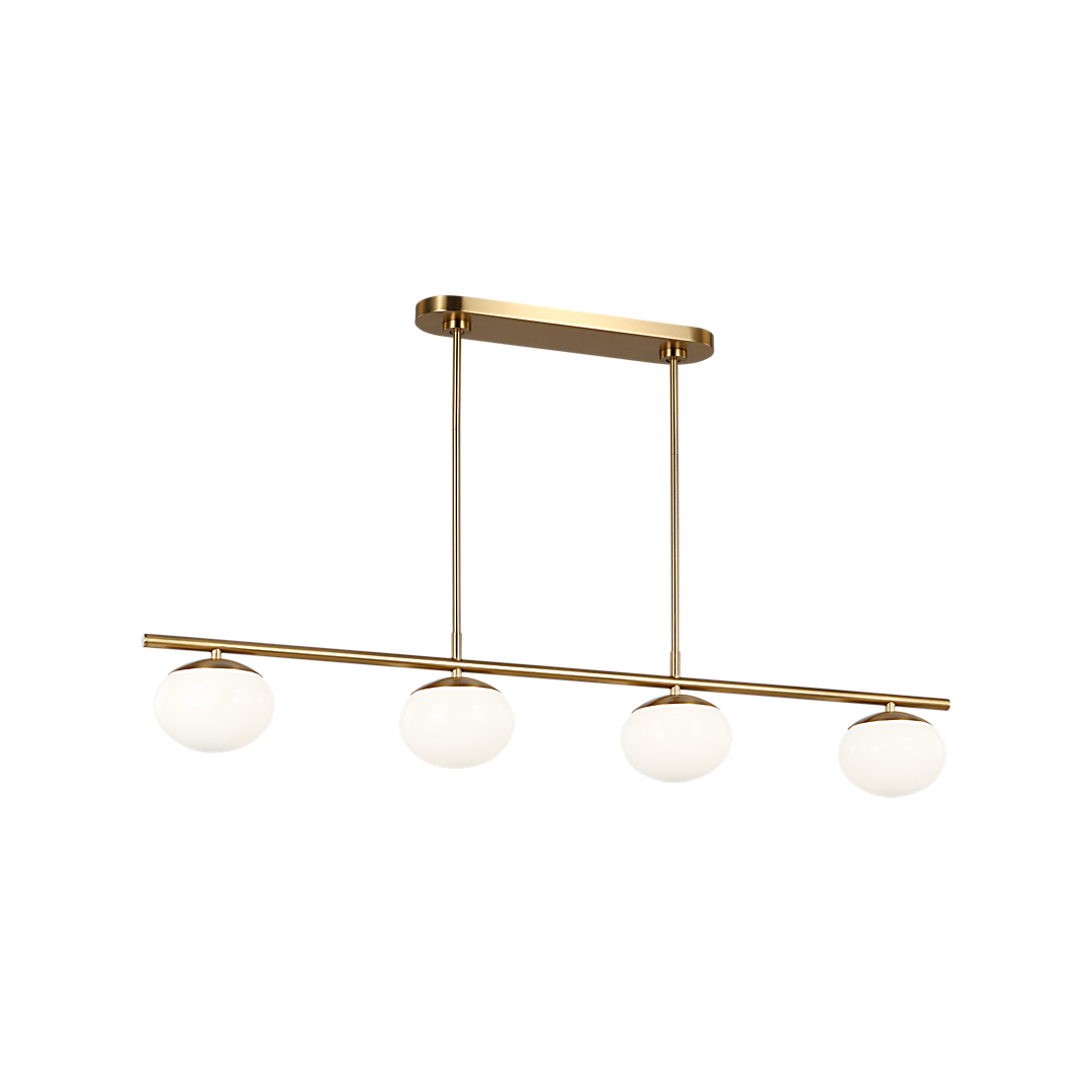 Lune Large Linear Chandelier