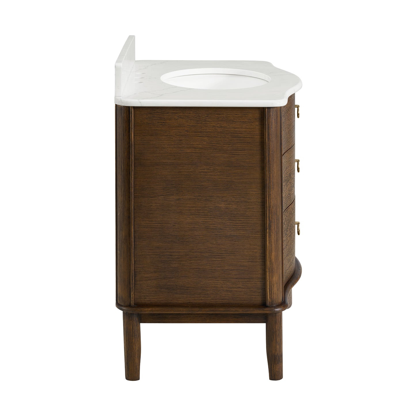 Grace 36" Single Bathroom Vanity | Statuario Quartz Countertop