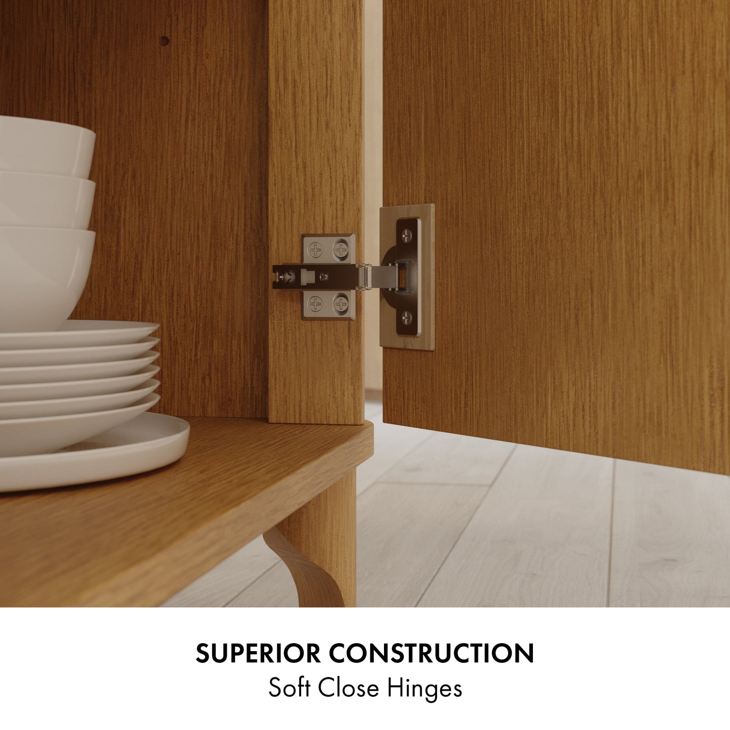 Kathryne 48" Kitchen Island | Quartz Countertop