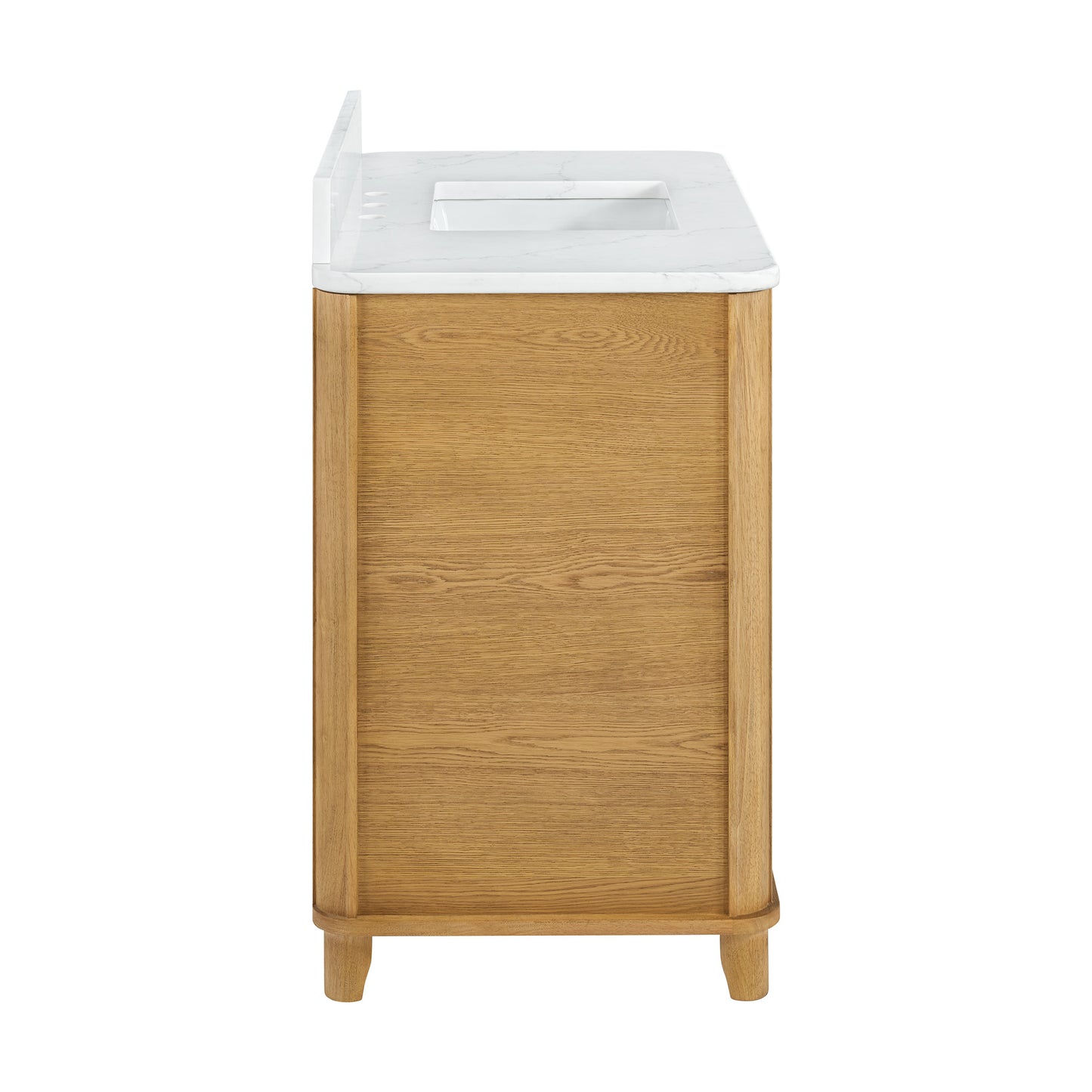 Kathryn 42" Single Bathroom Vanity with Statuario Quartz Countertop