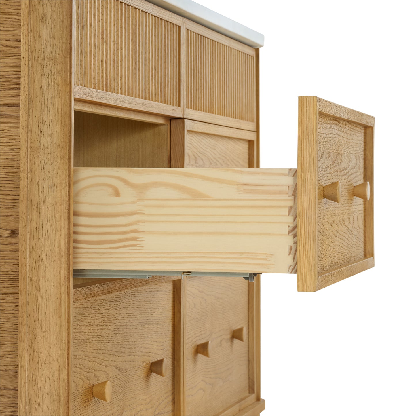 Kathryne 54" Double Bathroom Vanity With Statuario Quartz Top