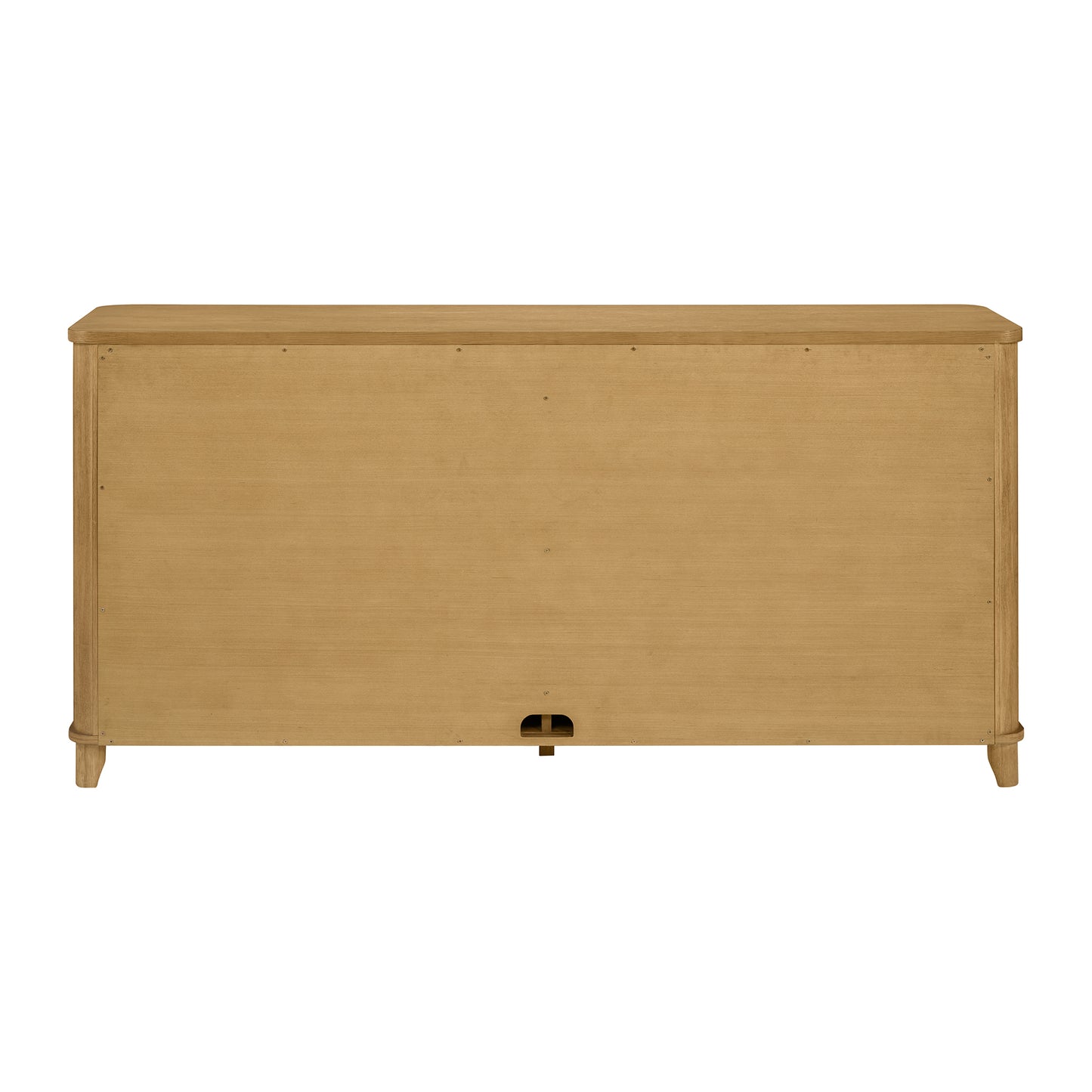 Kathryne 74" Solid Wood Sideboard Buffet In Natural Oak