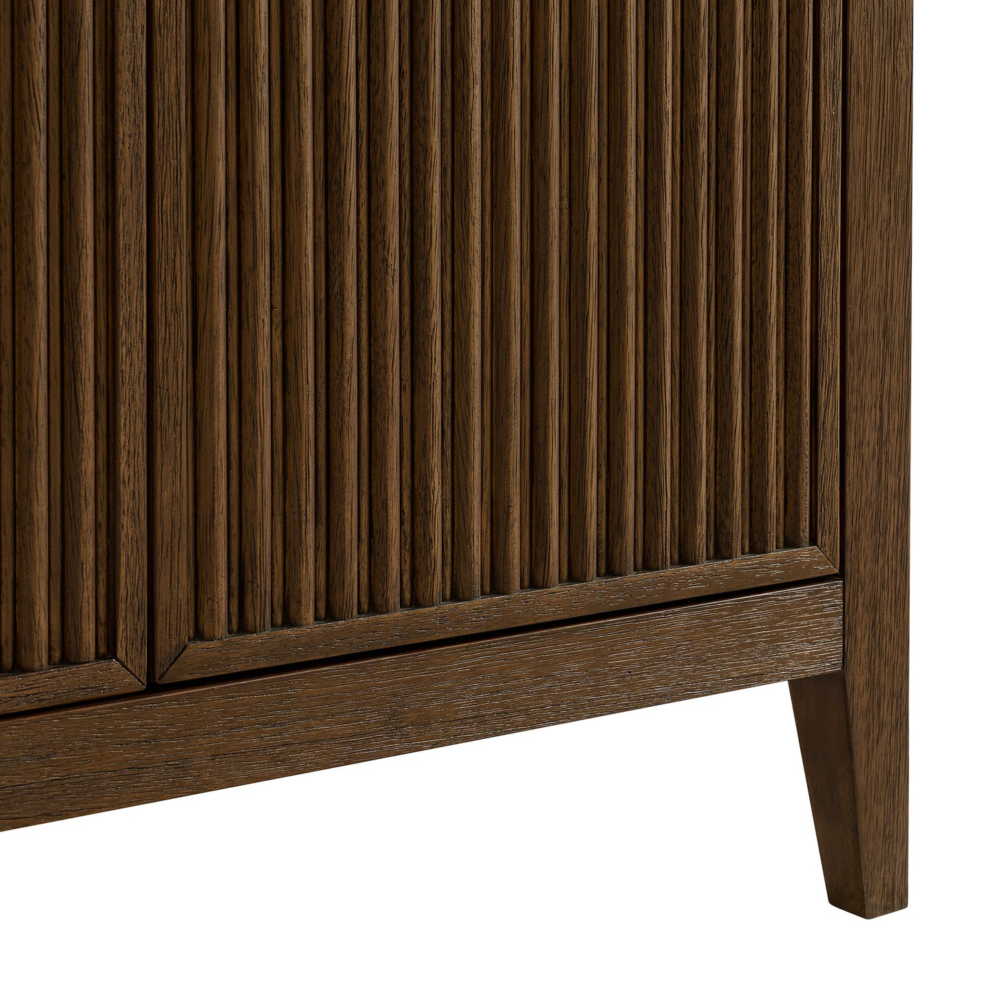 Kendal 30" RTA Single Bathroom Vanity in Enhanced Brown Oak | Cararra Engineered Marble