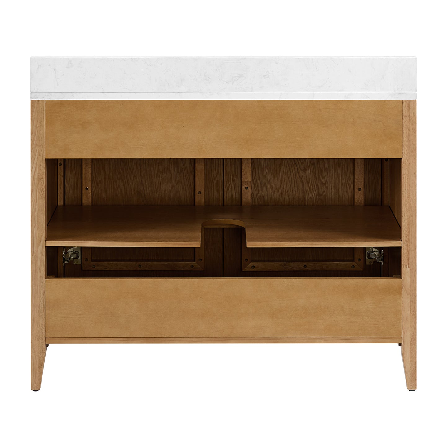 Kendal 42" Single Sink Bathroom Vanity | Cultured Marble Countertop