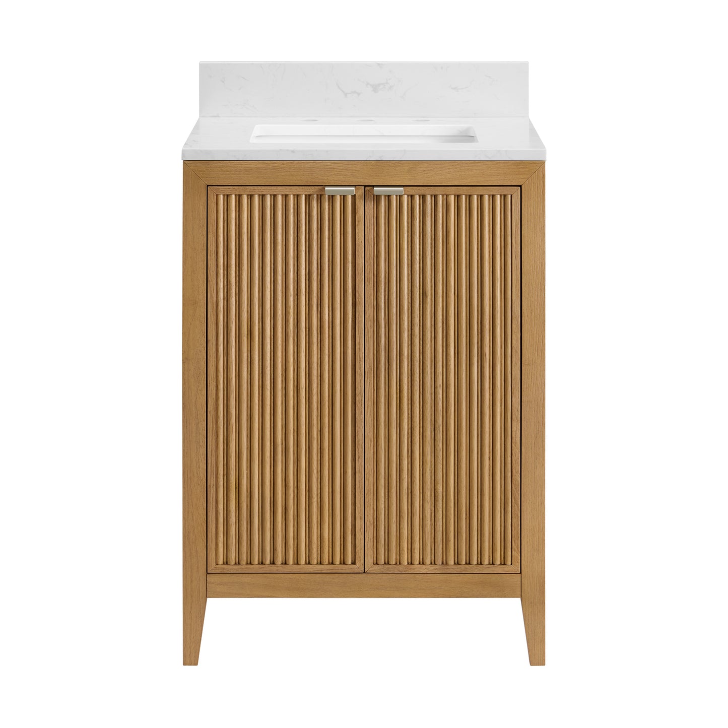 Kendal 24"W x 20"D Single Bathroom Vanity | Cultured Marble Countertop