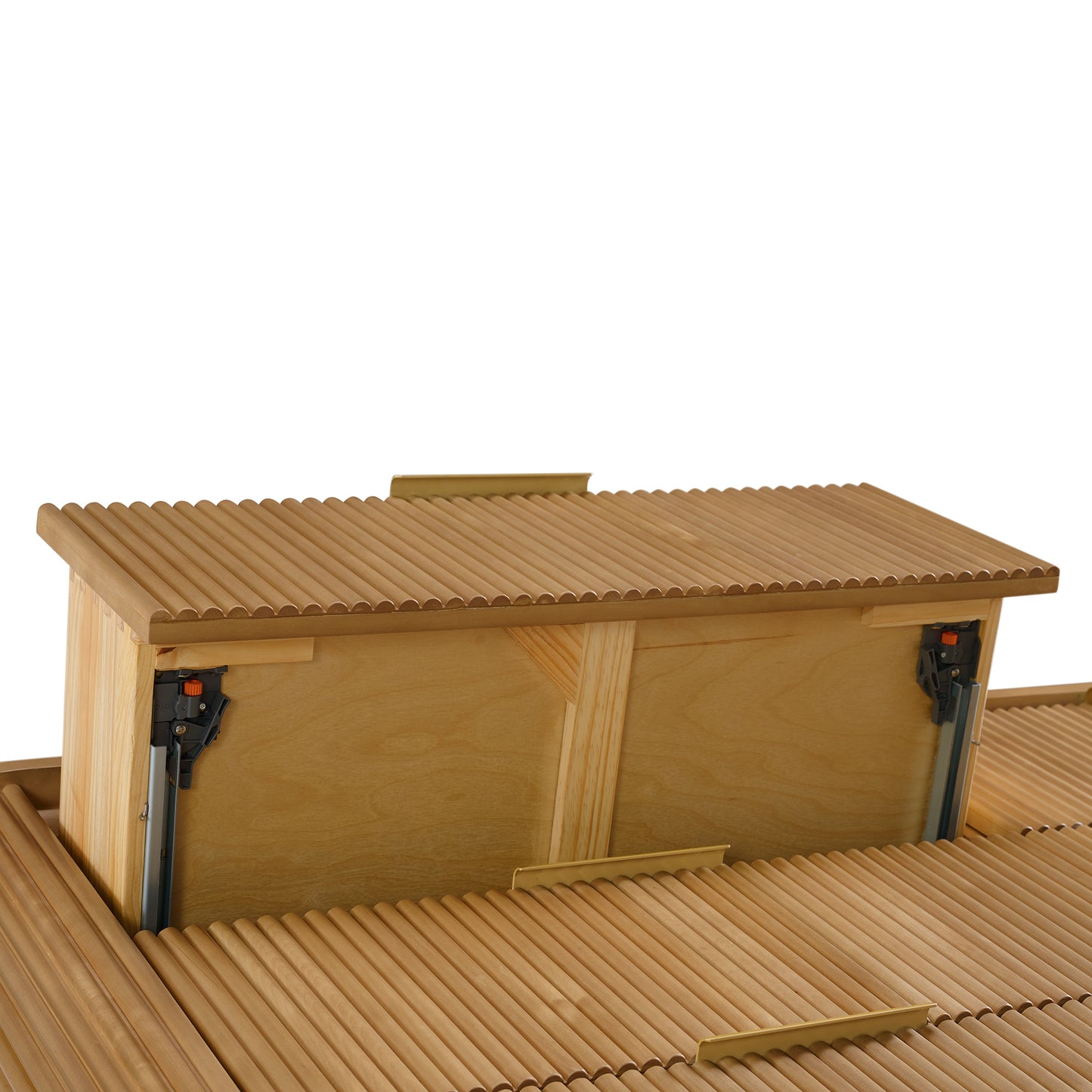 Havana 60" 6-Drawer Reeded Dresser