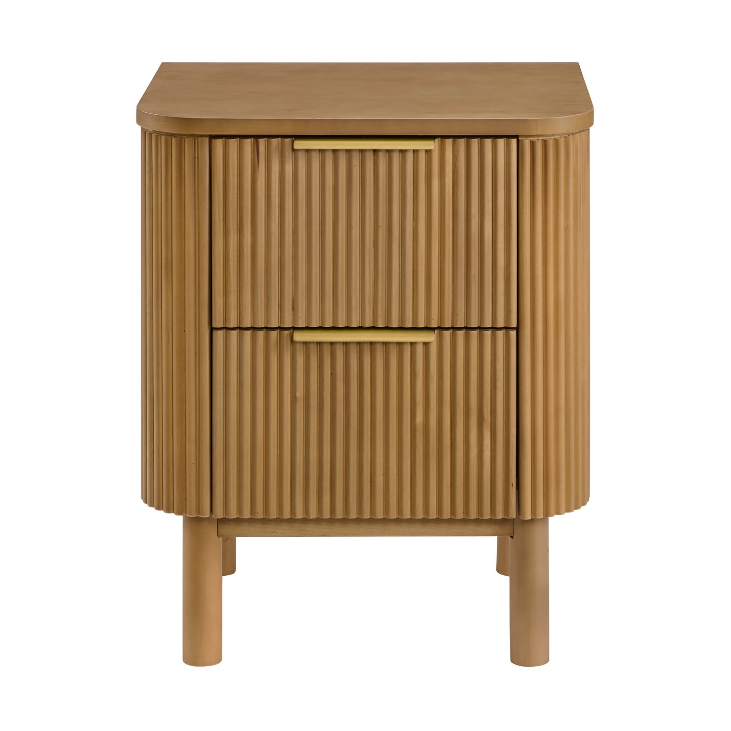 Havana Nightstand in Reeded Birch