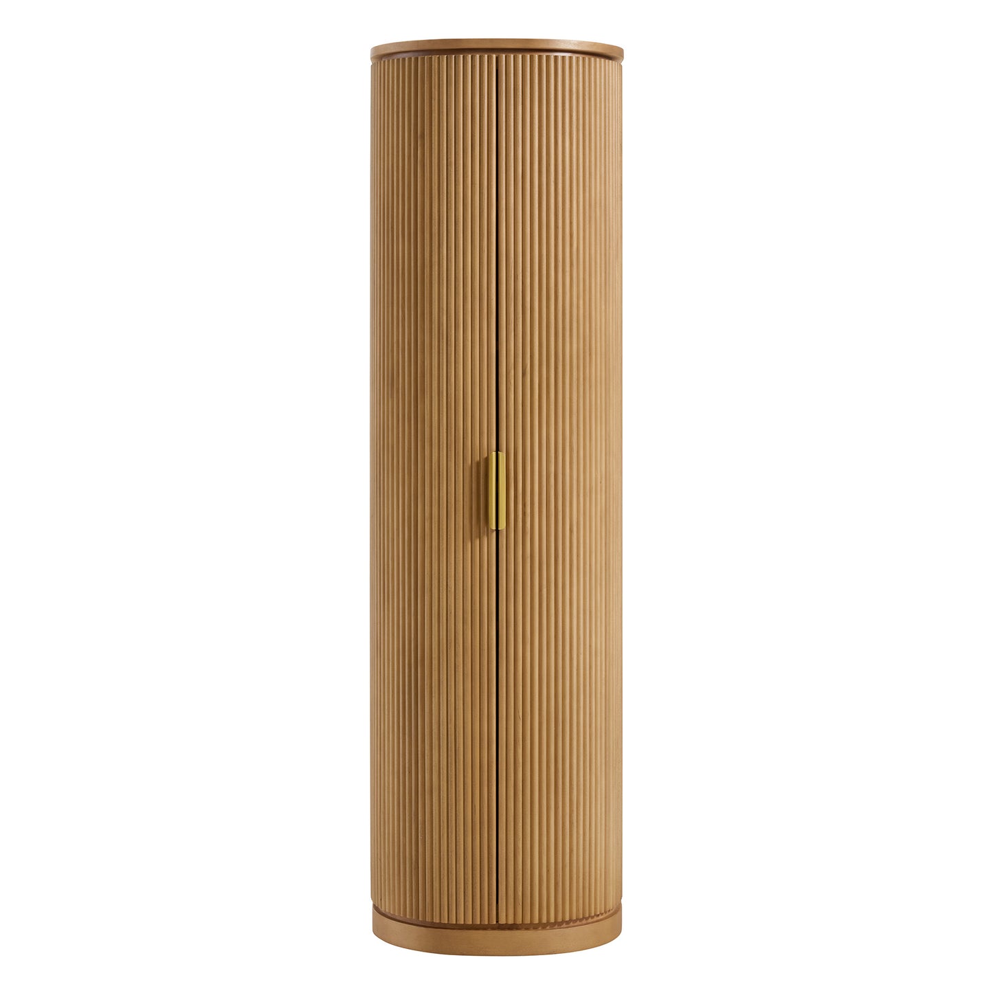 Luna 72" Reeded Birch Linen Cabinet