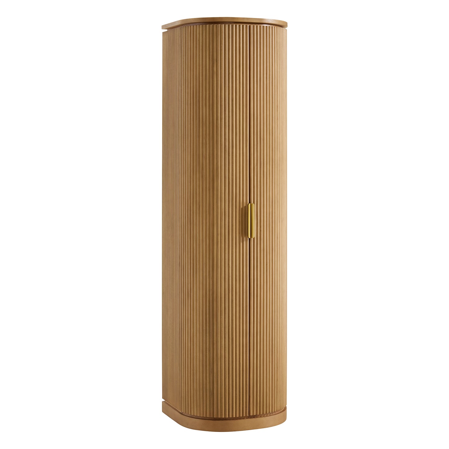 Luna 72" Reeded Birch Linen Cabinet