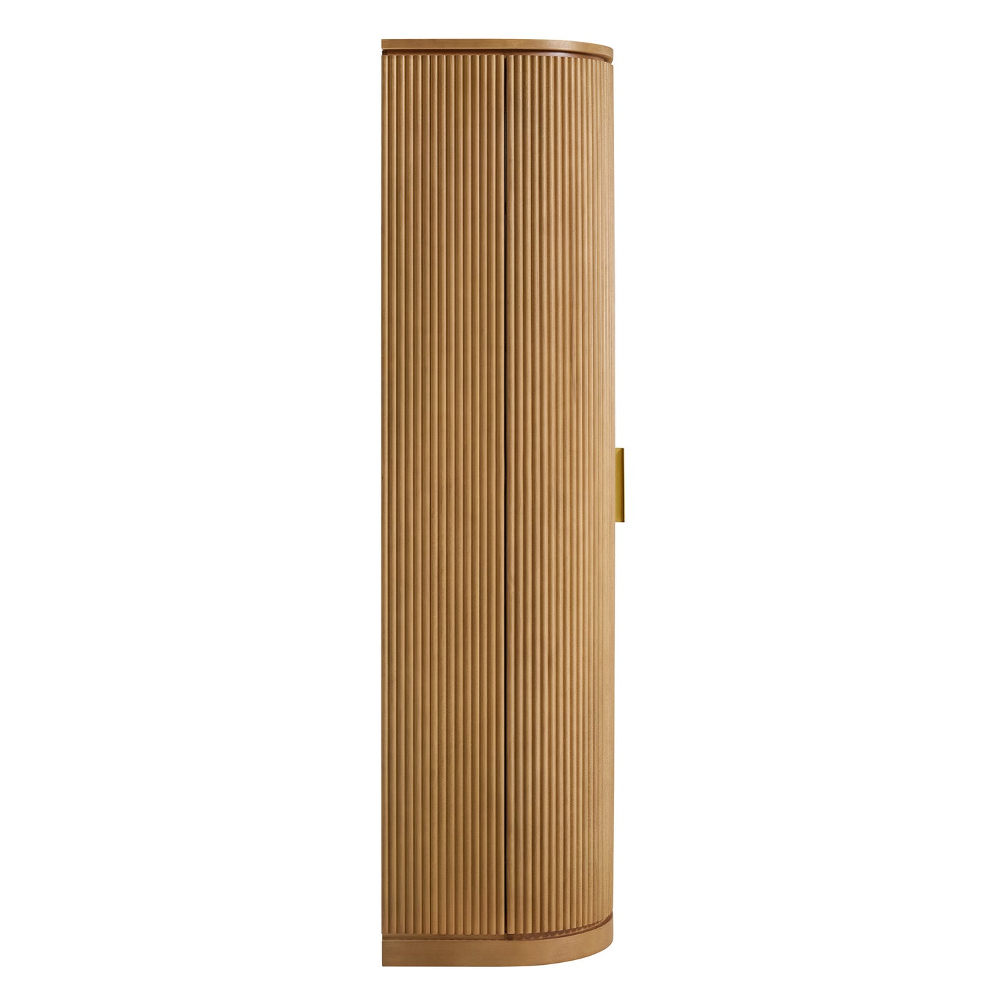 Luna 72" Reeded Birch Linen Cabinet