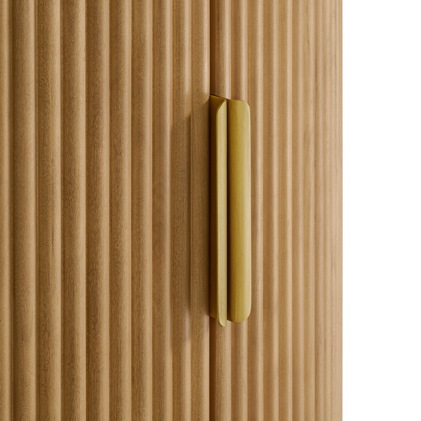 Luna 72" Reeded Birch Linen Cabinet